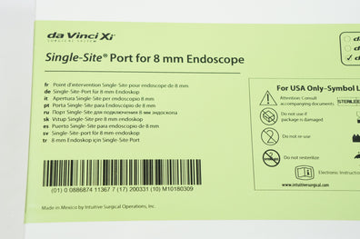 Intuitive 478065 Single Site Port for 8mm Endoscope (x)